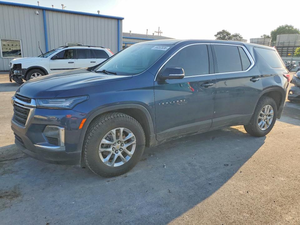 2023 Chevrolet Traverse VIN 1GNERFKW4PJ253138 COPART salvage auction — REAR END, Ok - Cert Of Title-Salvage, sold $8,100 on 2026-07-22 (photo 1)