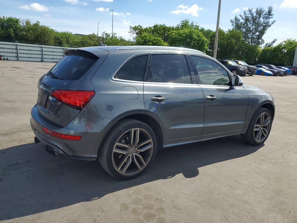2015 Audi Sq5 VIN WA1VGBFP8FA036369 COPART salvage auction — SIDE, Fl - Cert Of Title Slvg Rebuildable, sold $3,250 on 2026-07-29 (photo 3)