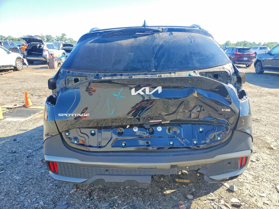 2023 Kia Sportage VIN 5XYK6CAF5PG076829 COPART salvage auction — REAR END, Va - Cert Of Title - Salvage, sold $7,900 on 2026-07-08 (photo 6)