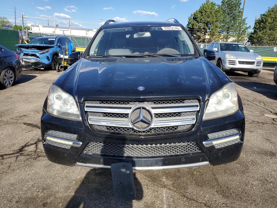 2012 Mercedes-benz Gl-klasse VIN 4JGBF7BE5CA778622 COPART salvage auction — FRONT END, Oh - Certificate Of Title, sold $1,150 on 2026-07-09 (photo 5)