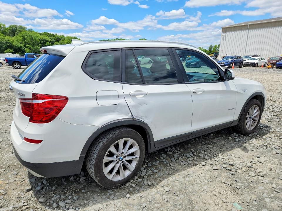 2016 BMW X3 VIN 5UXWX9C58G0D66057 COPART salvage auction — SIDE, Nj - Cert Of Title-Salvage, sold $2,400 on 2026-07-27 (photo 3)