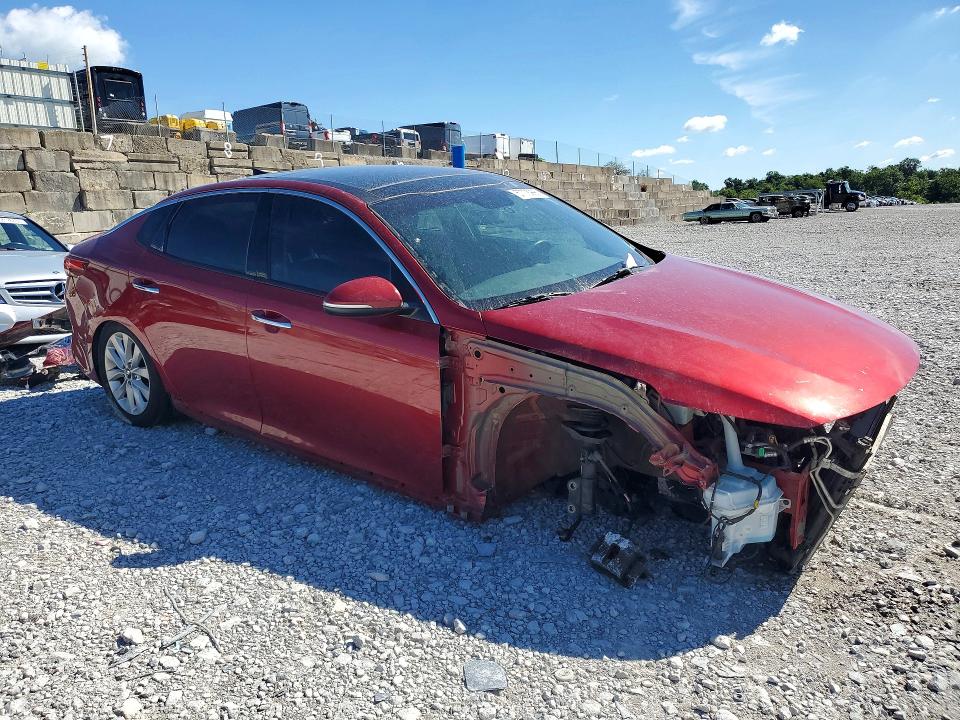 2018 Kia Optima VIN 5XXGT4L36JG218818 COPART salvage auction — FRONT END, Oh - Cert Of Title-Salvage, sold $975 on 2026-07-24 (photo 4)