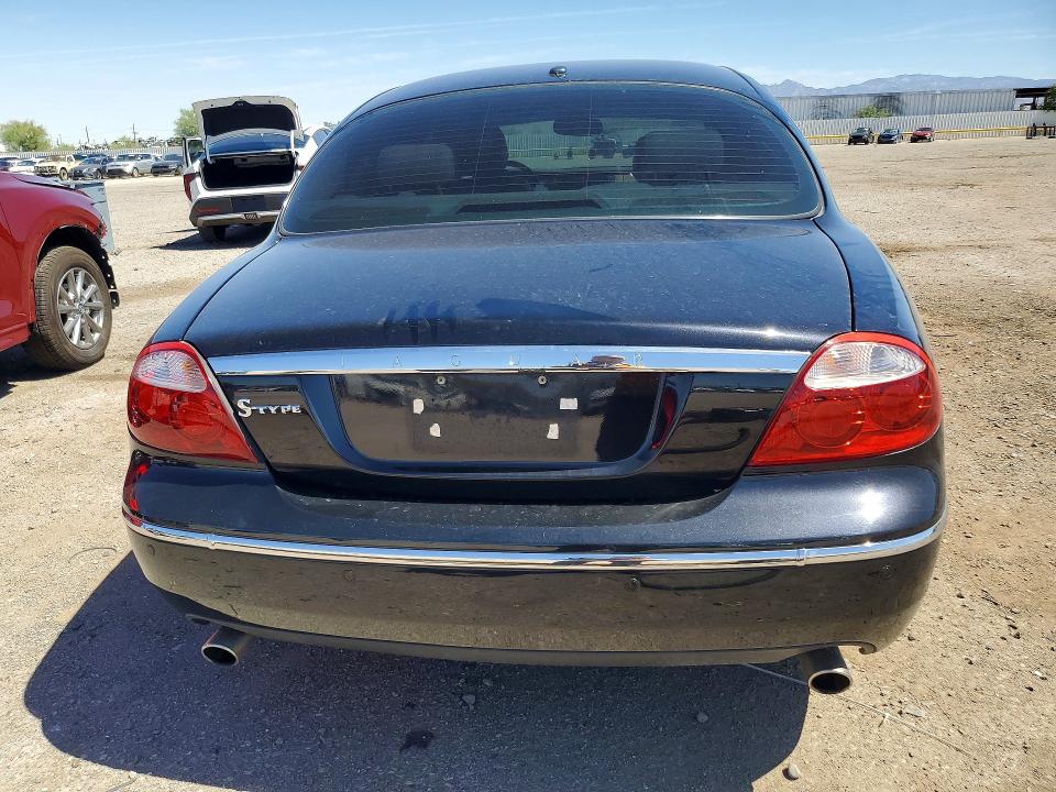 2006 Jaguar S type VIN SAJWA01A56FN68508 COPART salvage auction — FRONT END, Az - Cert Of Title - Salvage, sold $300 on 2026-07-06 (photo 6)