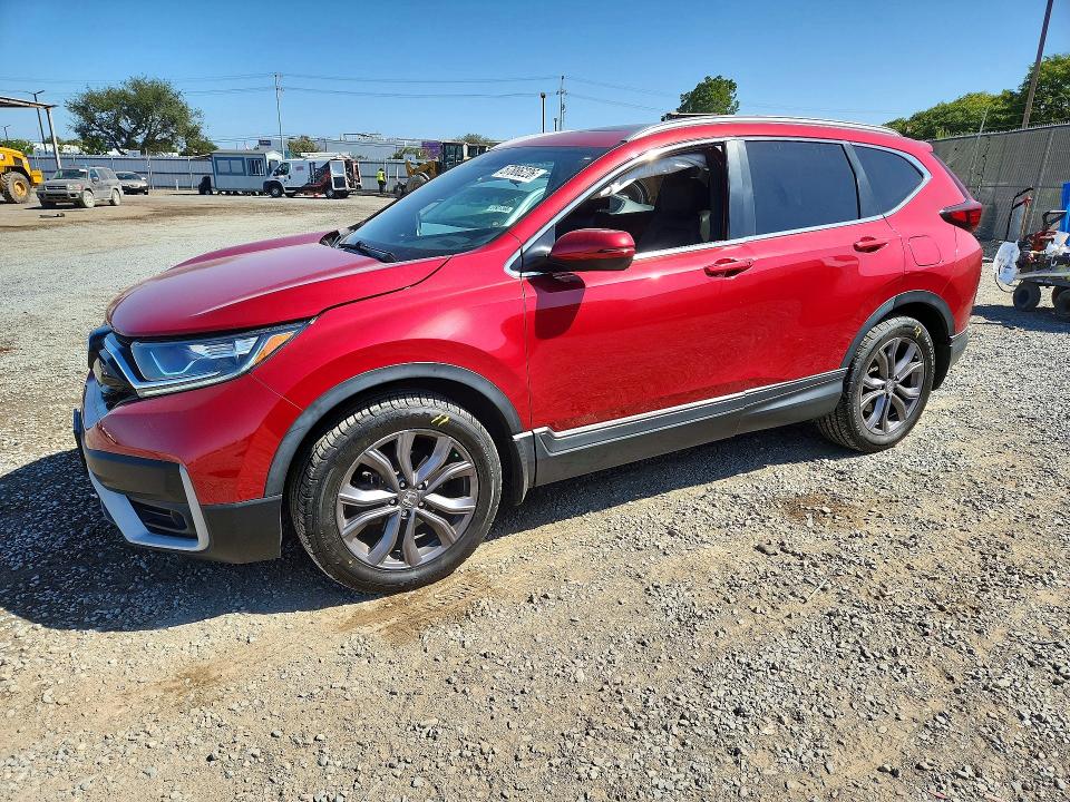 2021 Honda Cr-v VIN 2HKRW2H4XMH233403 COPART salvage auction — MINOR DENT/SCRATCHES, Salvage Title, sold $6,000 on 2026-07-24 (photo 1)