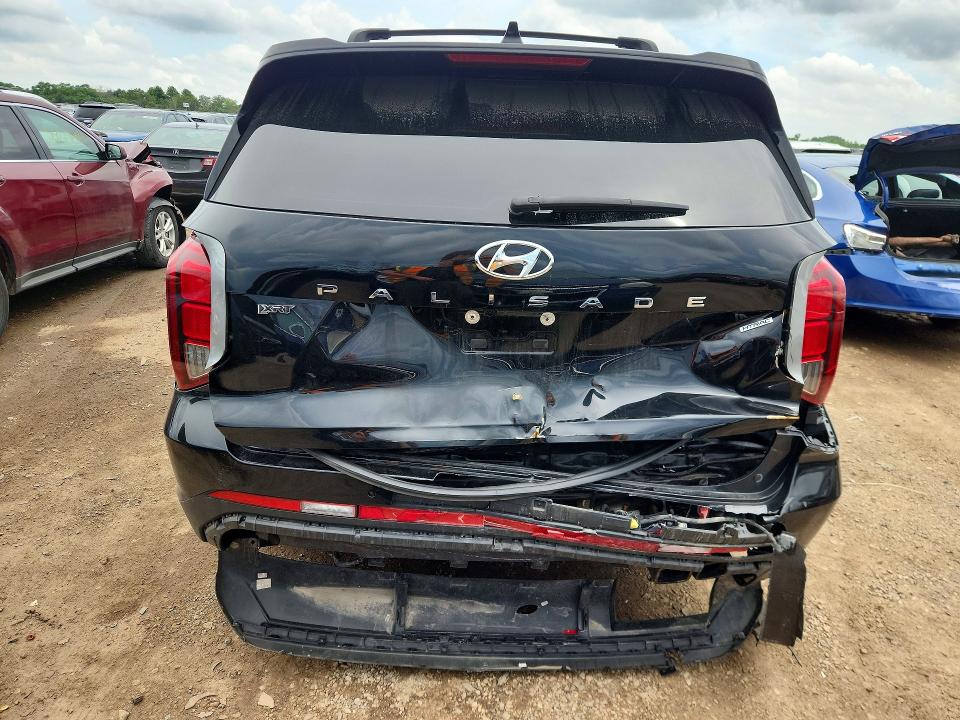 2023 Hyundai Palisade VIN KM8R3DGE9PU489309 COPART salvage auction — REAR END, Il - Salvage Certificate, sold $2,700 on 2026-07-28 (photo 6)