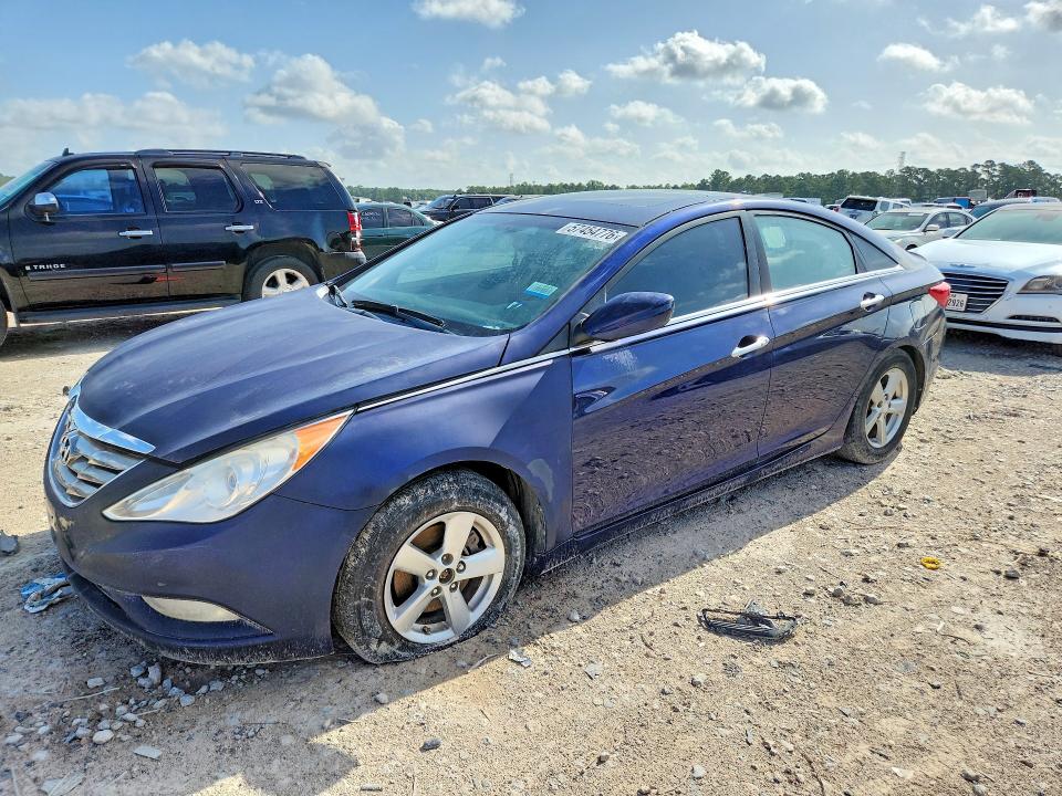 2013 Hyundai Sonata VIN 5NPEC4AC1DH630745 COPART salvage auction — FRONT END, Tx - Certificate Of Title, sold $625 on 2026-07-02 (photo 1)