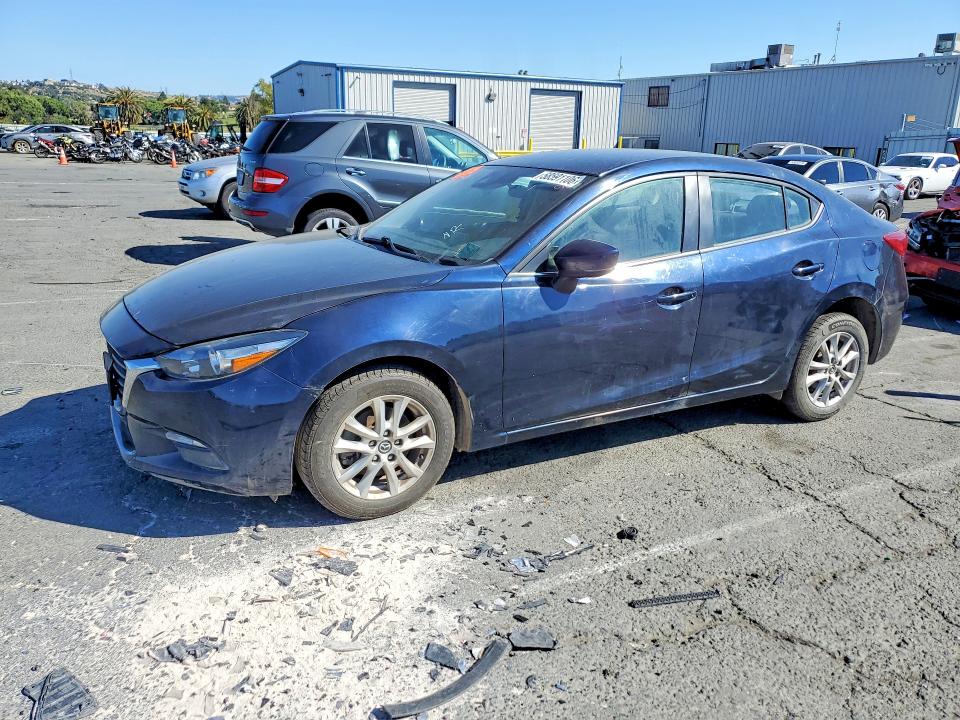 2018 Mazda VIN 3MZBN1U72JM199801 COPART salvage auction — WATER/FLOOD, Ca - Dis/Dlr/Exp Only Clean Title, sold $1,000 on 2026-07-10 (photo 1)