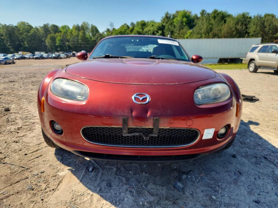 2008 Mazda Mx-5 miata VIN JM1NC26F180149985 COPART salvage auction — REAR END, Va - Cert Of Title - Salvage, sold $1,500 on 2026-07-06 (photo 5)