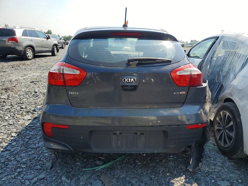 2017 Kia Rio VIN KNADN5A3XH6022957 COPART salvage auction — SIDE, Qc - Gravement Accidente, sold $200 on 2026-07-28 (photo 6)