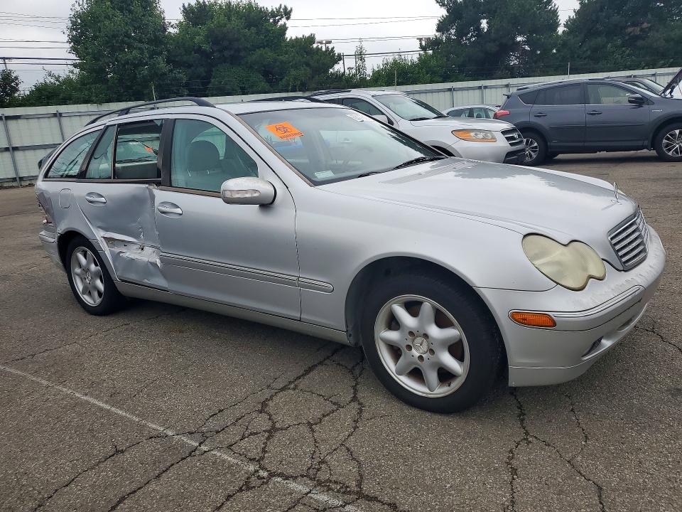 2003 Mercedes-benz C-klasse VIN WDBRH64J03F324913 COPART salvage auction — MECHANICAL, Oh - Cert Of Title-Salvage, sold $350 on 2026-07-15 (photo 4)