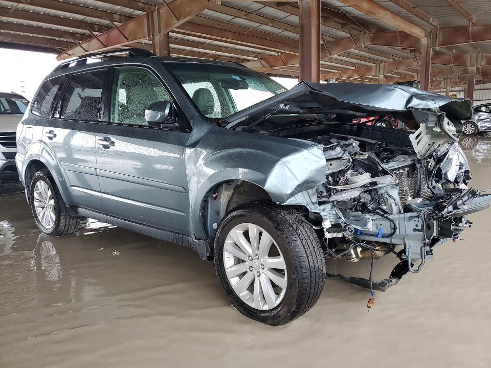 2012 Subaru Forester VIN JF2SHBEC7CH415579 COPART salvage auction — FRONT END, Tx - Salvage Vehicle Title, sold $750 on 2026-07-10 (photo 4)
