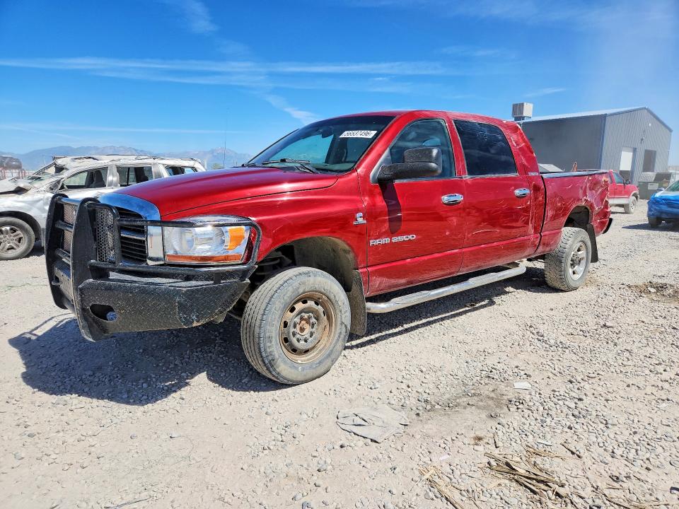 2006 Dodge Ram 2500 VIN 3D7KS29C56G194031 COPART salvage auction — SIDE, Nv - Salvage Title, sold $4,850 on 2026-07-31 (photo 1)