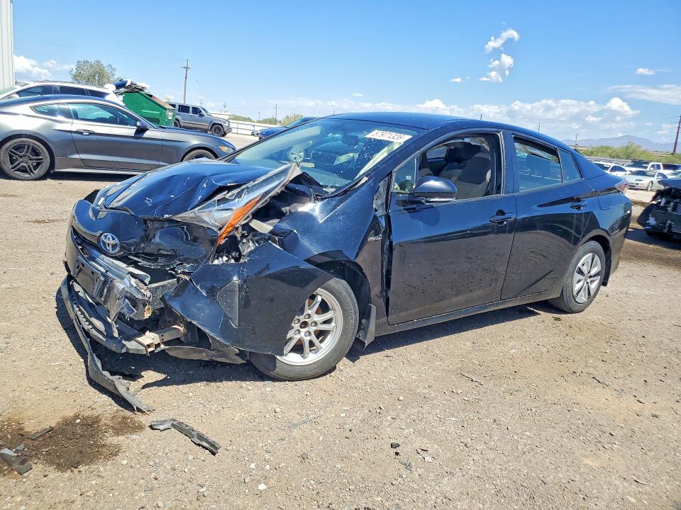 2016 Toyota Prius VIN JTDKARFU4G3508386 COPART salvage auction — FRONT END, Az - Cert Of Title - Salvage, sold $1,350 on 2026-07-17 (photo 1)