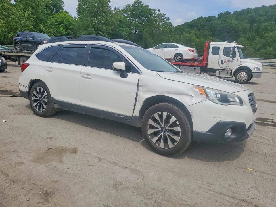 2017 Subaru Outback VIN 4S4BSANCXH3274548 COPART salvage auction — REAR END, Pa - Certificate Of Salvage, sold $1,400 on 2026-07-18 (photo 4)
