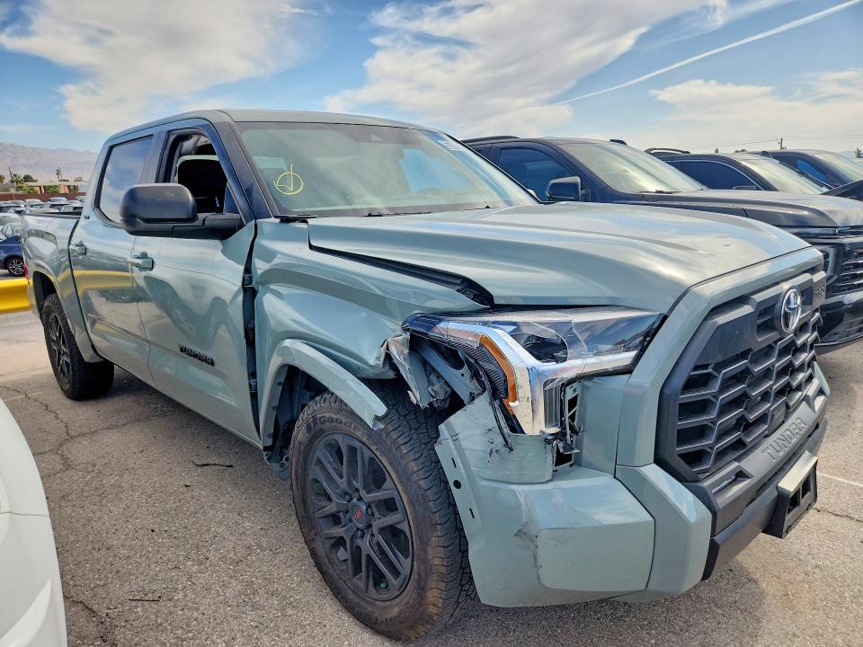 2024 Toyota Tundra VIN 5TFLA5DB3RX187435 COPART salvage auction — FRONT END, Ca - Certificate Of Title, sold $21,500 on 2026-07-07 (photo 4)