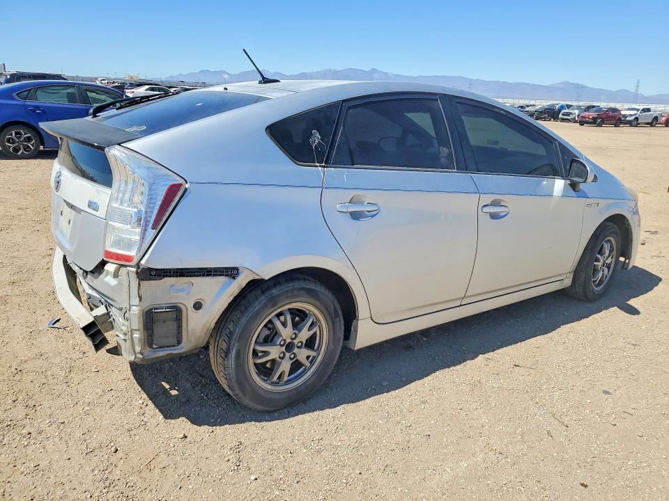 2010 Toyota Prius VIN JTDKN3DU5A1003674 COPART salvage auction — REAR END, CA - SALVAGE CERTIFICATE, sold $700 on 2026-07-20 (photo 3)
