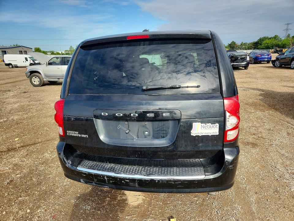 2016 Dodge Caravan VIN 2C4RDGBG7GR108923 COPART salvage auction — FRONT END, Il - Salvage Certificate, sold $2,200 on 2026-07-09 (photo 6)