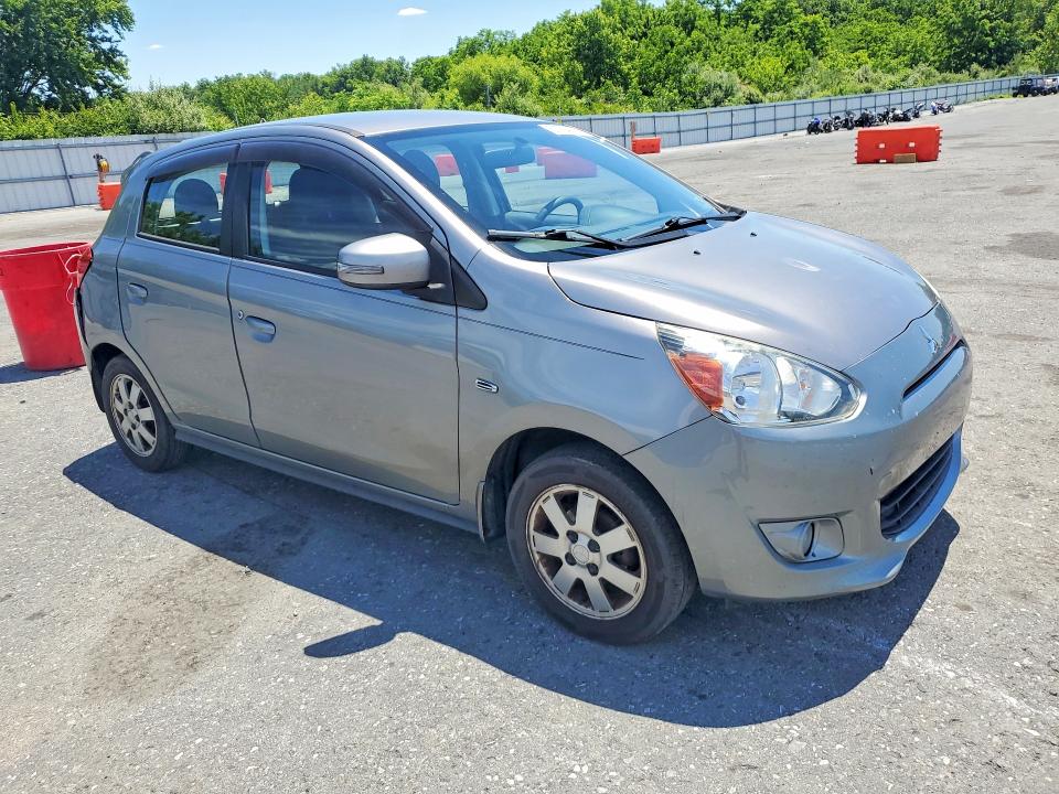 2015 Mitsubishi VIN ML32A4HJ5FH049217 COPART salvage auction — REAR END, Pa - Certificate Of Salvage, sold $300 on 2026-07-14 (photo 4)
