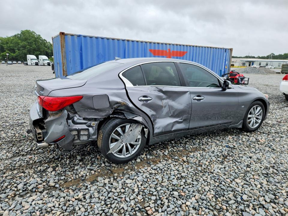 2015 Infiniti VIN JN1BV7AP2FM354380 COPART salvage auction — REAR END, Ga - Cert Of Title-Salvage, sold $1,150 on 2026-07-28 (photo 3)