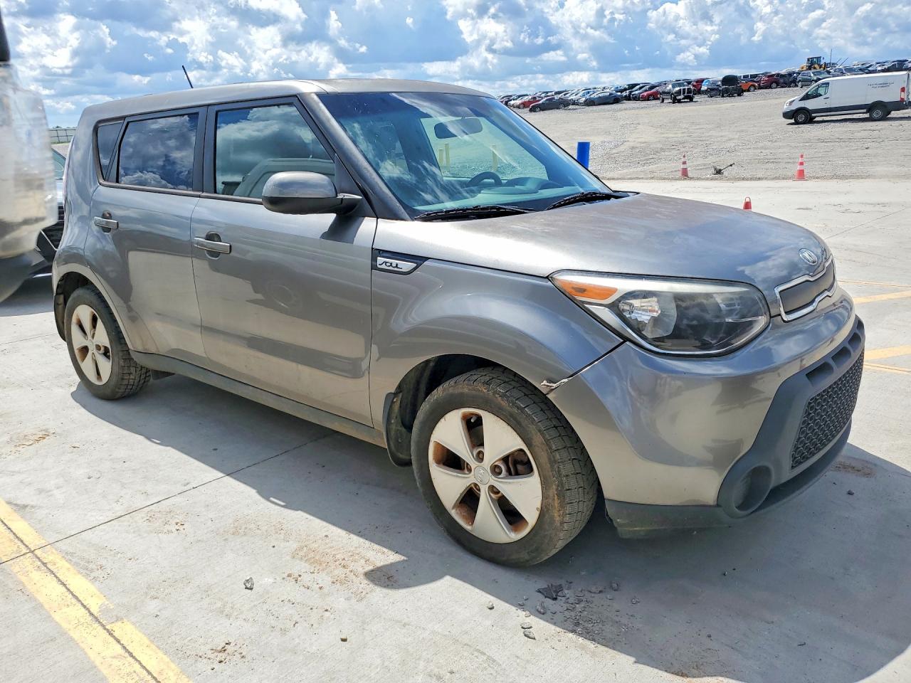 2015 Kia Soul VIN KNDJN2A22F7212447 COPART salvage auction — Front End, TN - CERTIFICATE OF TITLE, sold $825 on 2026-07-09 (photo 4)