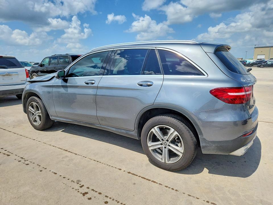 2019 Mercedes-benz Glc VIN WDC0G4JB9K1001058 COPART salvage auction — FRONT END, Tx - Salvage Vehicle Title, sold $175 on 2026-07-27 (photo 2)