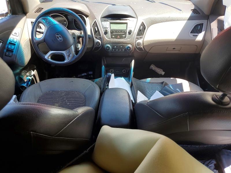 2012 Hyundai Tucson VIN KM8JU3AC1CU513091 COPART salvage auction — ALL OVER, NJ - CERT OF TITLE-SALVAGE (P), sold $550 on 2026-07-02 (photo 8)