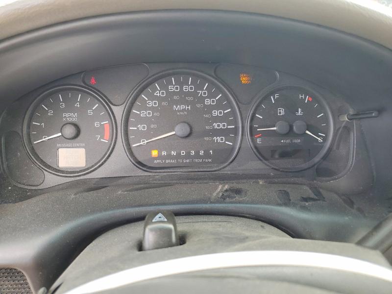 2000 Oldsmobile Silhouette VIN 1GHDX03E8YD147329 COPART salvage auction — MECHANICAL, Az - Certificate Of Title, sold $225 on 2026-07-17 (photo 9)
