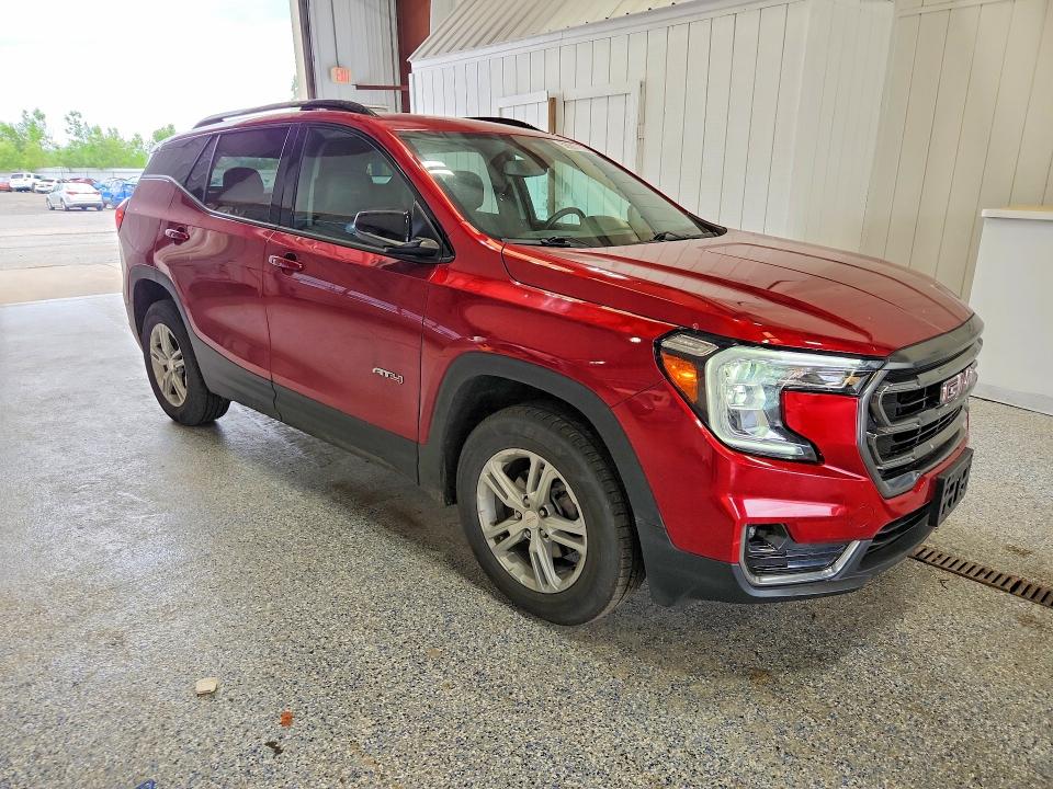 2022 Gmc Terrain VIN 3GKALYEV7NL168389 COPART salvage auction — HAIL, Ny - Mv-907A Salvage Certificate, sold $11,300 on 2026-07-06 (photo 4)