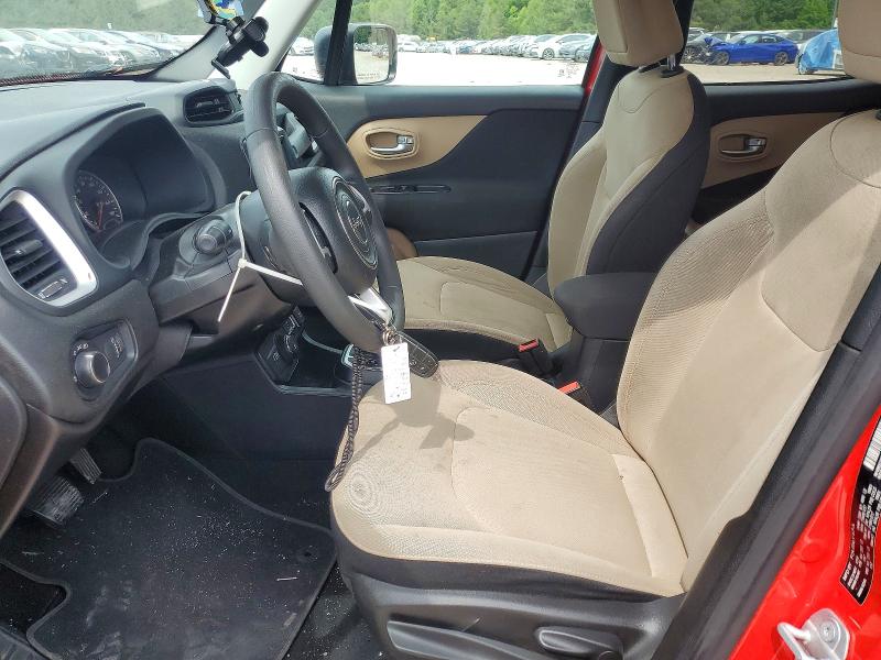 2019 Jeep Renegade VIN ZACNJBAB1KPJ74829 COPART salvage auction — REAR END, Va - Cert Of Title - Salvage, sold $1,300 on 2026-07-13 (photo 7)