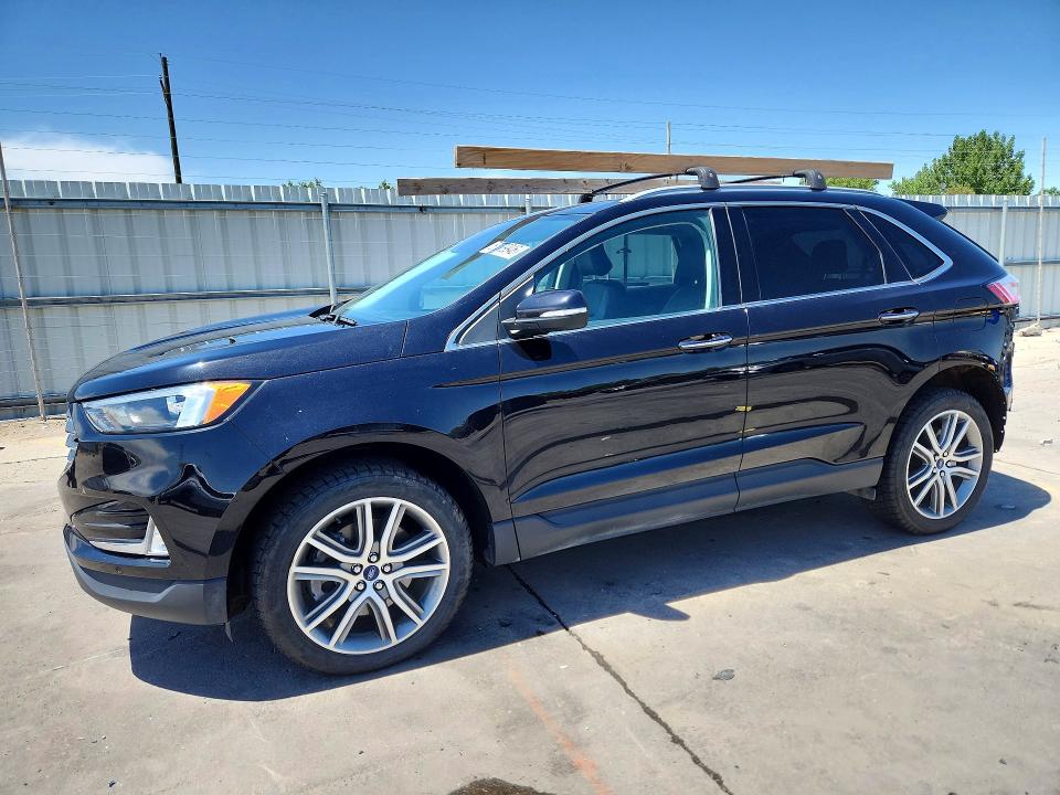 2022 Ford Edge VIN 2FMPK4K94NBA76477 COPART salvage auction — REAR END, Co - Salvage Title, sold $7,500 on 2026-08-03 (photo 1)
