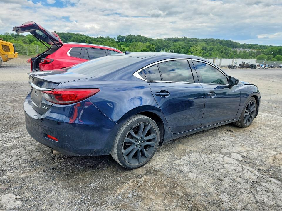 2016 Mazda 6 VIN JM1GJ1W54G1421924 COPART salvage auction — FRONT END, Pa - Certificate Of Salvage, sold $850 on 2026-07-17 (photo 3)