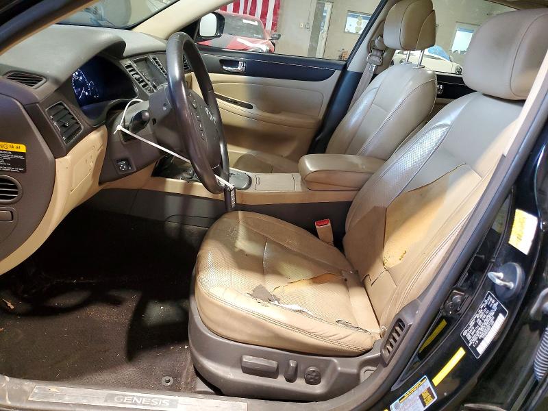 2011 Hyundai Genesis VIN KMHGC4DE1BU114633 COPART salvage auction — ALL OVER, Pa - Certificate Of Salvage, sold $475 on 2026-07-15 (photo 7)