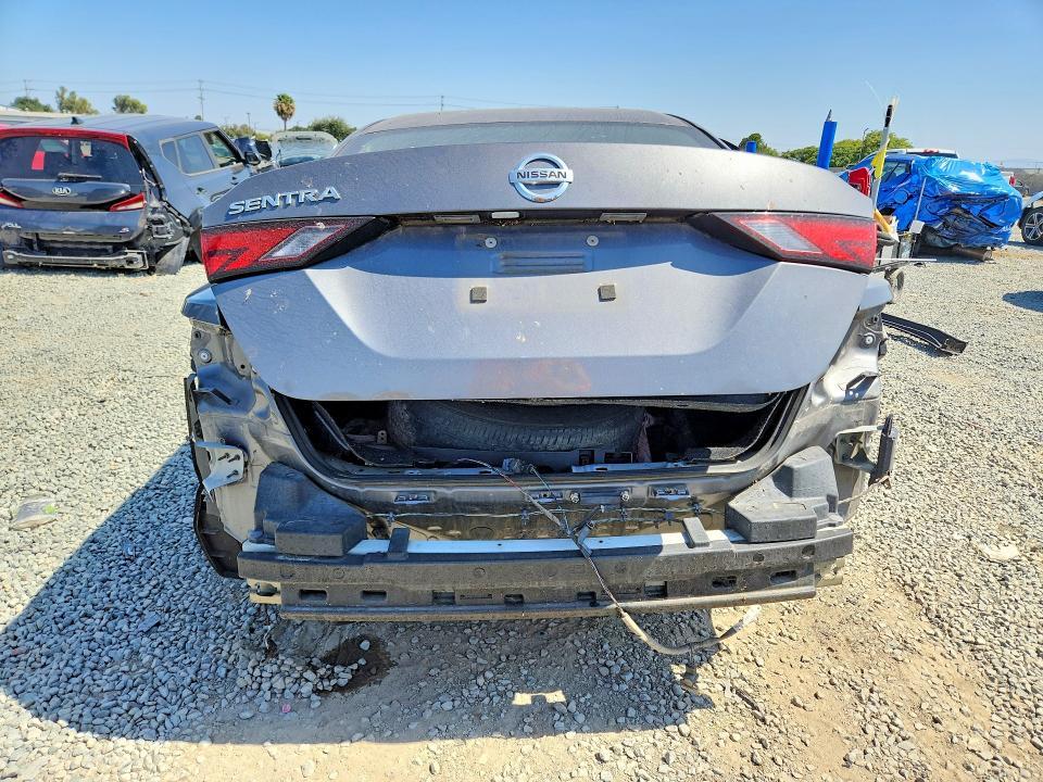 2022 Nissan Sentra VIN 3N1AB8BV9NY276828 COPART salvage auction — ALL OVER, Ca - Dis/Dlr/Exp Clean W/Salv Hist (P), sold $175 on 2026-07-02 (photo 6)