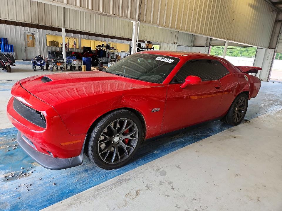 2017 Dodge Challenger VIN 2C3CDZDJ4HH633122 COPART salvage auction — REAR END, Ms - Cert Of Title-Salvaged, sold $9,500 on 2026-08-19 (photo 1)