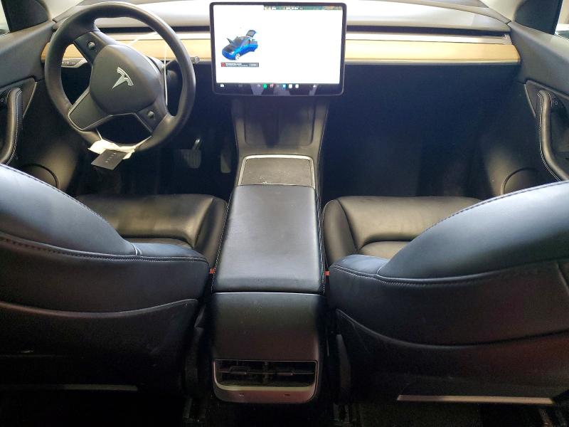 2021 Tesla Model y VIN 5YJYGDEE3MF255985 COPART salvage auction — SIDE, Me - Cert Of Title-Salvage Collisio, sold $6,500 on 2026-07-09 (photo 8)