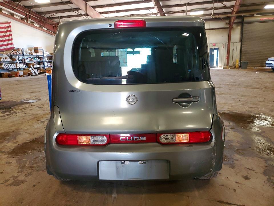 2011 Nissan Cube VIN JN8AZ2KR0BT203476 COPART salvage auction — REAR END, NC - SALVAGE CERTIFICATE OF TITLE, sold $200 on 2026-07-17 (photo 6)