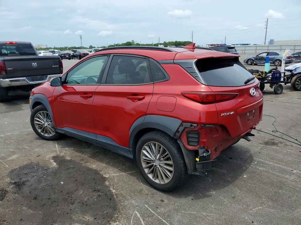 2019 Hyundai VIN KM8K62AA5KU354629 COPART salvage auction — REAR END, Fl - Cert Of Title Slvg Rebuildable, sold $150 on 2026-07-27 (photo 2)