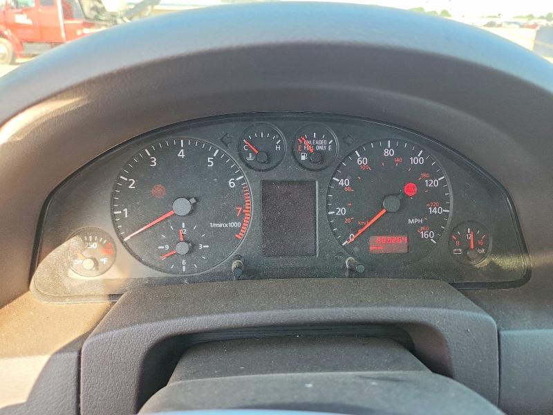 1999 Audi A6 VIN WAUBA24B5XN121002 COPART salvage auction — REAR END, Il - Salvage Certificate, sold $200 on 2026-07-16 (photo 9)
