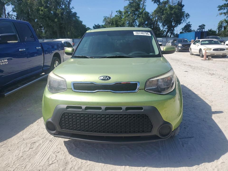 2016 Kia Soul VIN KNDJN2A20G7841772 COPART salvage auction — REAR END, Fl - Cert Of Ttl-Rebuilt&Slvg Rbld, sold $1,200 on 2026-07-07 (photo 5)