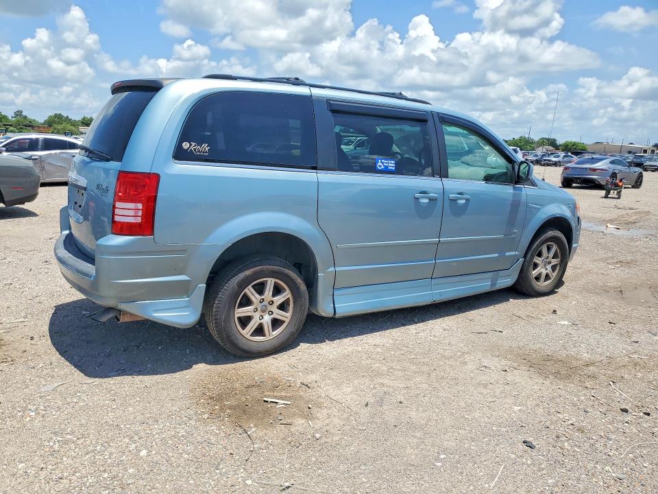 2008 Chrysler Voyager VIN 2A8HR54P08R754541 COPART salvage auction — BURN, Tx - Salvage Vehicle Title, sold $1,850 on 2026-07-09 (photo 3)