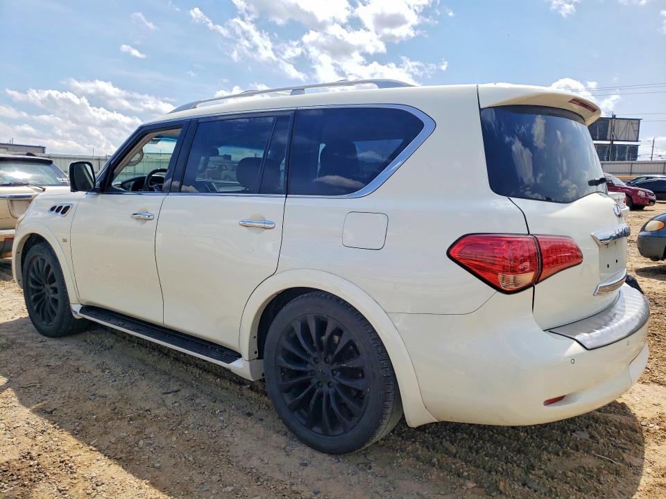 2015 Infiniti VIN JN8AZ2NE2F9080646 COPART salvage auction — FRONT END, Va - Cert Of Title - Salvage, sold $1,800 on 2026-07-17 (photo 2)