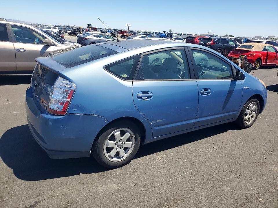 2006 Toyota Prius VIN JTDKB20U063151445 COPART salvage auction — VANDALISM, Ca - Salvage Certificate, sold $600 on 2026-07-20 (photo 3)