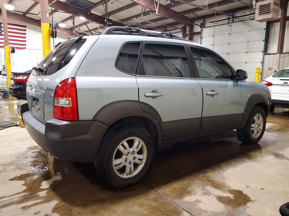 2006 Hyundai Tucson VIN KM8JN12D86U271929 COPART salvage auction — FRONT END, Pa - Certificate Of Salvage, sold $1,100 on 2026-07-24 (photo 3)