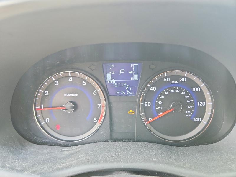 2016 Hyundai VIN KMHCT5AE1GU263589 COPART salvage auction — REAR END, Al - Cert Of Title-Salvage Title, sold $250 on 2026-07-21 (photo 9)