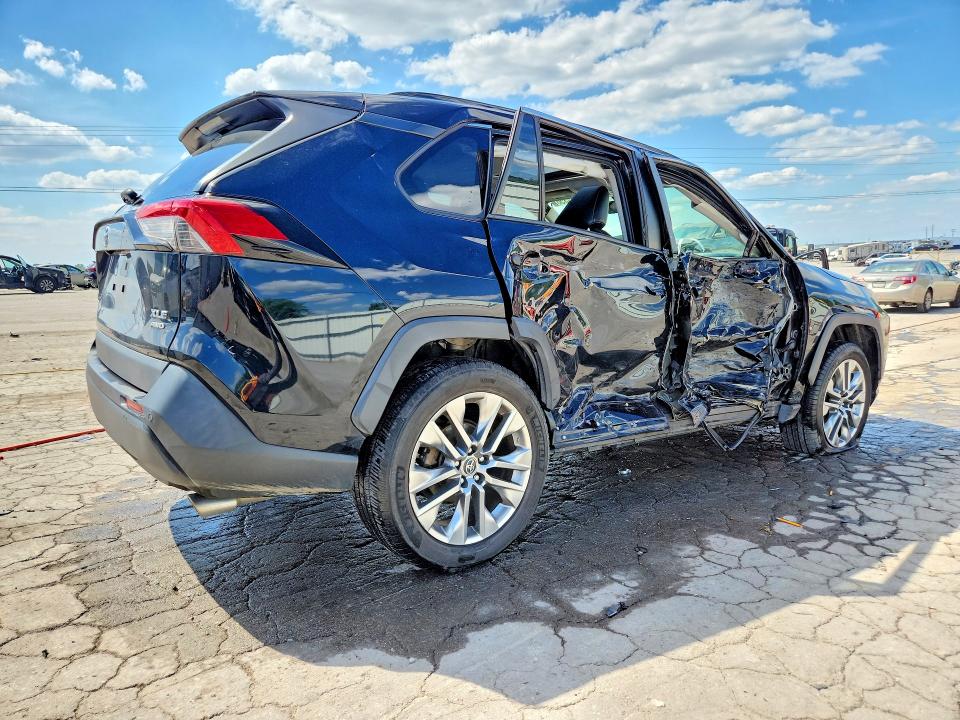 2019 Toyota Rav 4 VIN JTMA1RFV4KD516463 COPART salvage auction — SIDE, Tn - Salvage Certificate, sold $8,400 on 2026-07-27 (photo 3)