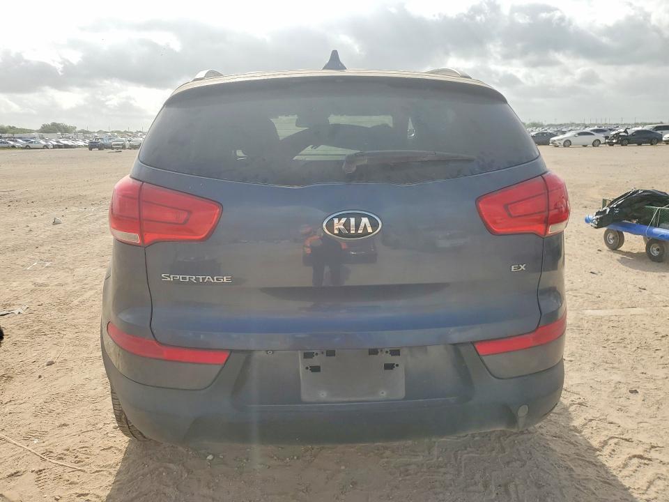 2015 Kia Sportage VIN KNDPC3AC2F7696179 COPART salvage auction — FRONT END, Tx - Certificate Of Title, sold $950 on 2026-07-23 (photo 6)