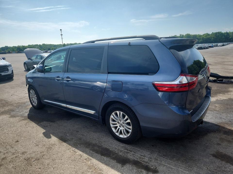 2017 Toyota VIN 5TDYZ3DC6HS885991 COPART salvage auction — FRONT END, Nj - Cert Of Title-Salvage, sold $1,700 on 2026-07-16 (photo 2)