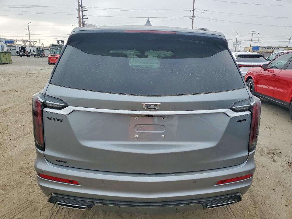 2025 Cadillac Xt6 VIN 1GYKPGRS2SZ151089 COPART salvage auction — FRONT END, Ca - Salvage Certificate, sold $20,200 on 2026-07-13 (photo 6)