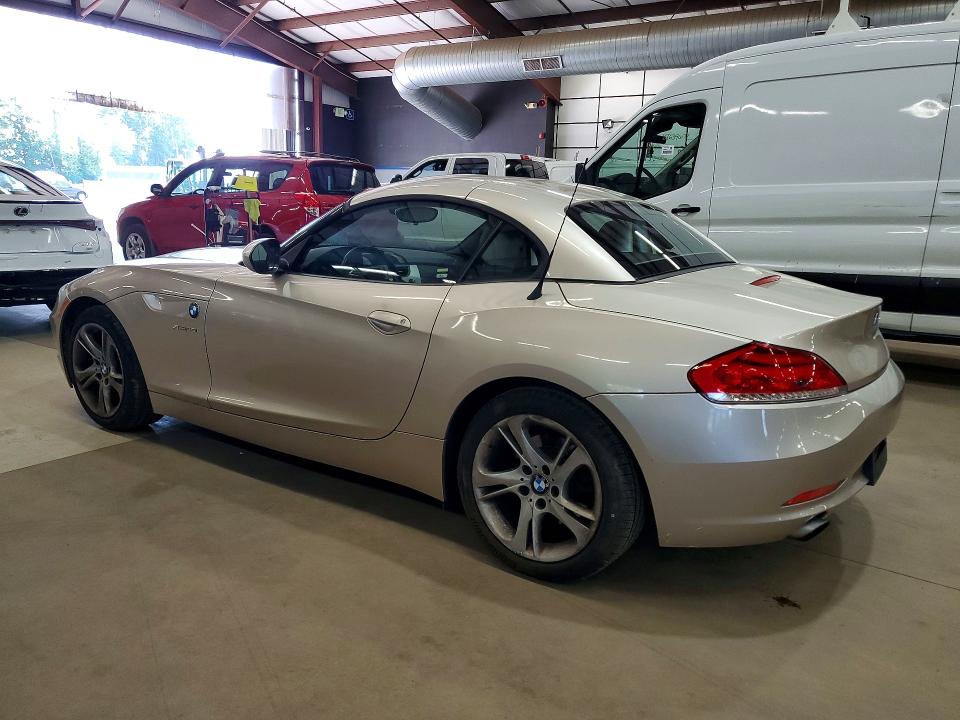 2011 BMW Z4 VIN WBALM7C53BE382836 COPART salvage auction — MINOR DENT/SCRATCHES, Nv - Certificate Of Title (P), sold $3,900 on 2026-07-30 (photo 2)