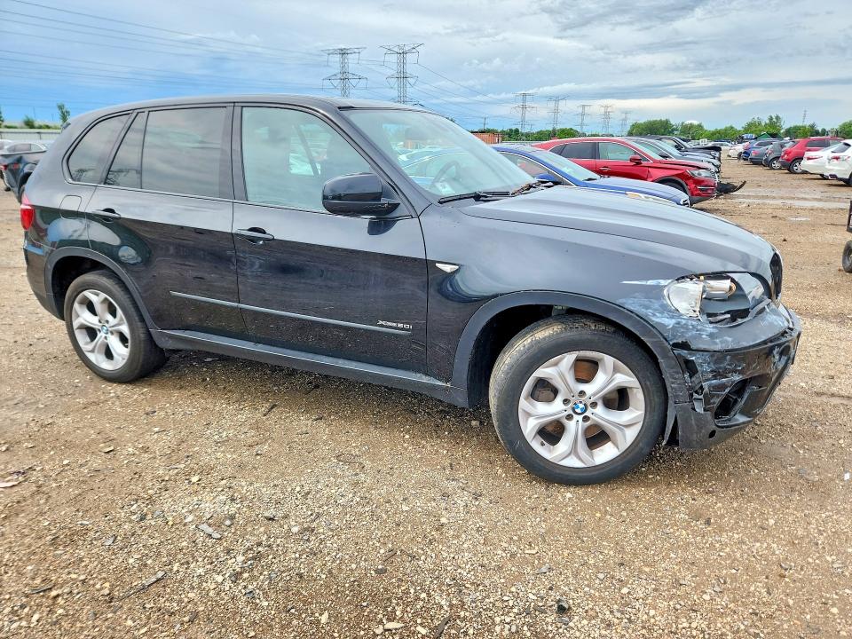 2011 BMW X5 VIN 5UXZV8C57BL417713 COPART salvage auction — FRONT END, Il - Salvage Certificate, sold $2,100 on 2026-07-14 (photo 4)